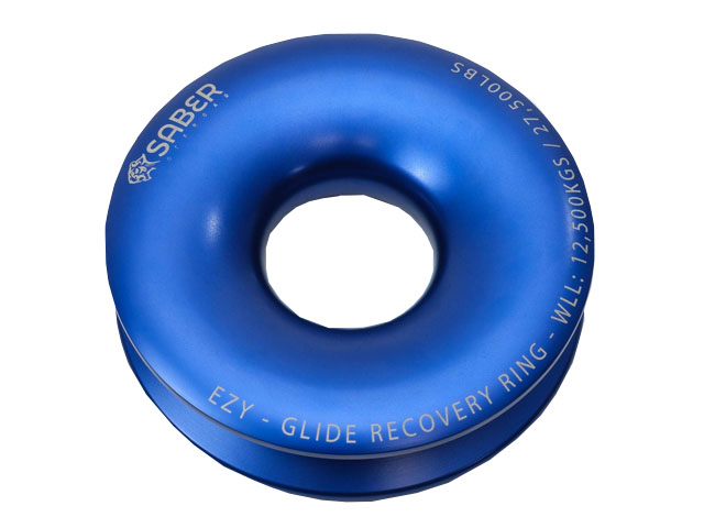 Saber OffRoad Ezy-Glide Recovery Ring and 18K Sheath Soft Shackle Kit (Each) - SBR-12BRRK1
